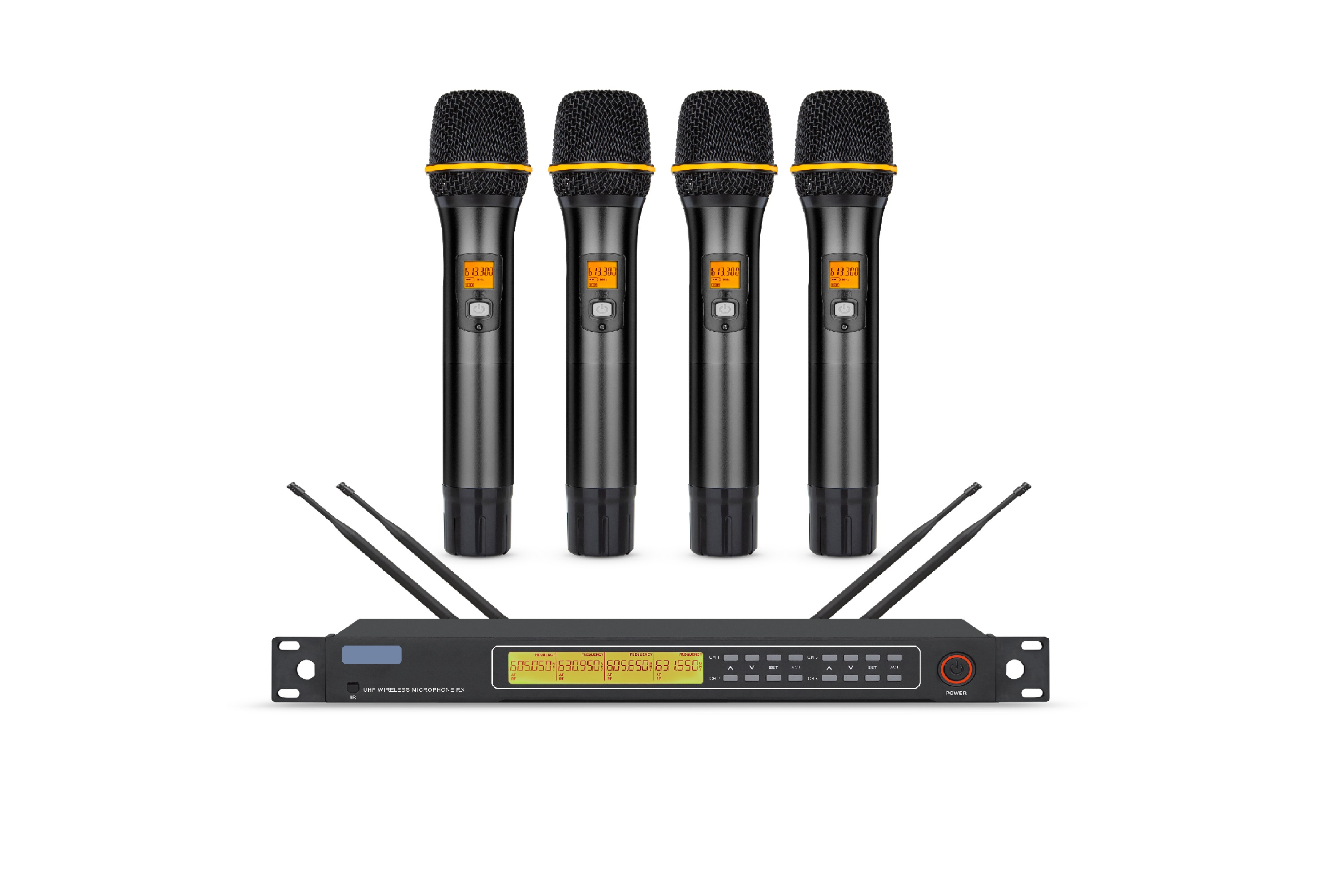 【BA-814】一拖四無線手持話筒