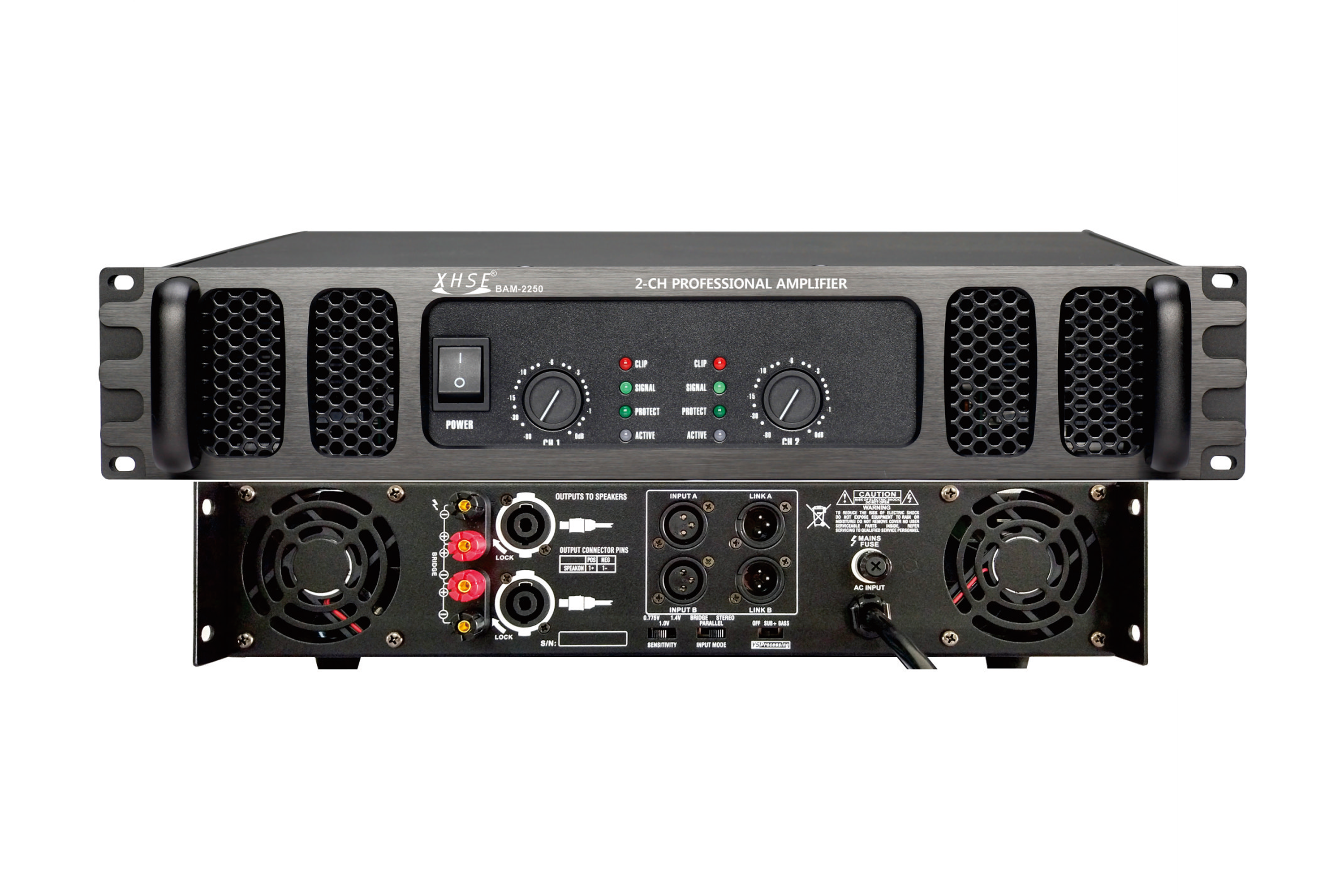 【BAM-2450】雙通道專業(yè)功放