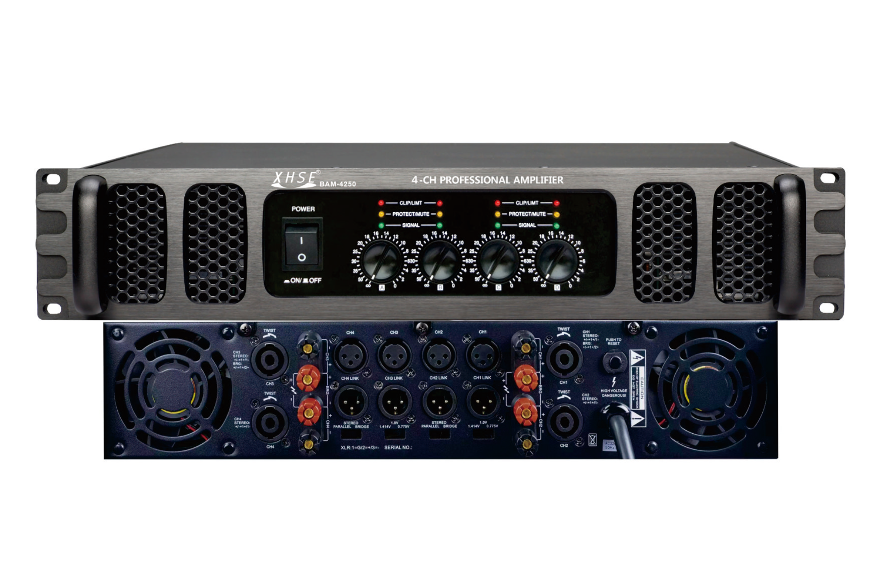 【BAM-4650】四通道專業(yè)功放